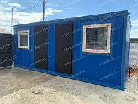 Блок-контейнер Сантехнический  БК-37 6х2.4 RAL 5005 ПВХ